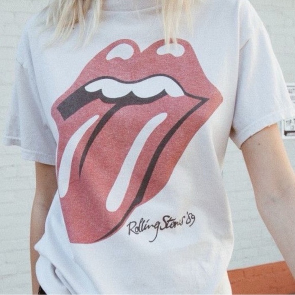 Brandy Melville Rolling Stones Graphic T-Shirt